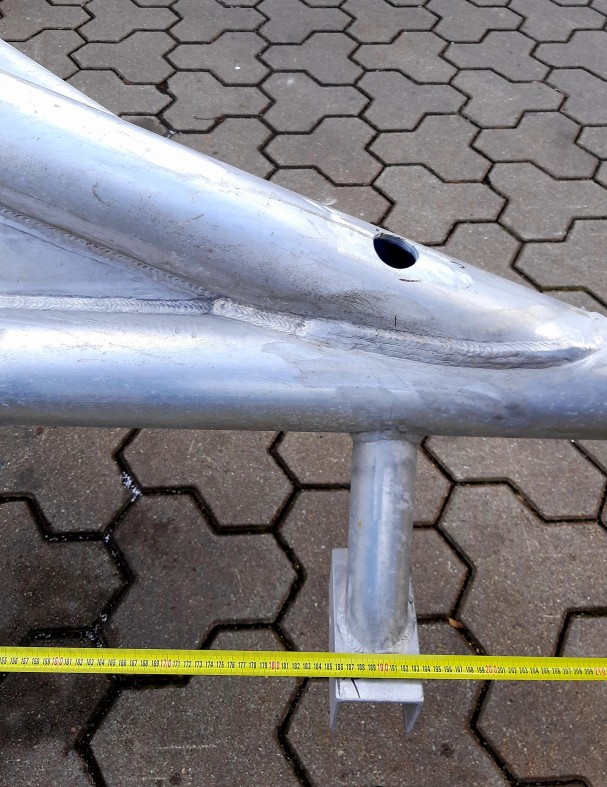 Aluminiummasten für Schwimmhalle